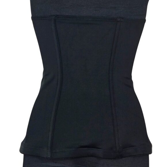 Waist Cincher Adjustable Closure 1X Black Slimming Supportive Shapewear - Picture 6 of 8